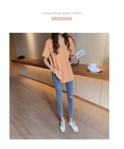 Tシャツ レディース きれいめ 40代 春夏 上品 半袖 Tシャツ ブラウス 綿 白 トップス オシャレ 韓国風 ゆったり Tシャツ 30代 50代 大きいサイズ