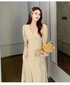 ワンピース レディース 40代 マキシワンピース 春夏 半袖 花柄 シフォン フレアスカート きれいめ 韓国風 大人 上品 20代 ゆったり 30代 50代 大きいサイズ