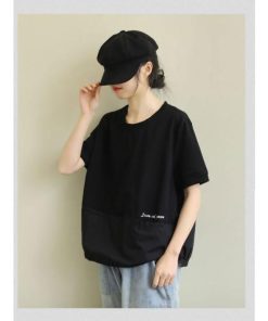 Tシャツ レディース トップス 40代 半袖 綿 白 クルーネック 春夏 カットソー 新作 大きいサイズ シンプル UVカット 韓国風 40代 かわいい 30代 おしゃれ 20代