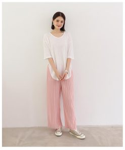 Tシャツ レディース 夏 綿 トップス 40代 半袖 カットソー 新作 大きいサイズ シンプル インナー UVカット 韓国風 20代 30代 40代 おしゃれ かわいい