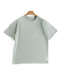 Tシャツ レディース 春夏 半袖 綿 クルーネック カットソー トップス シンプル 透けない おしゃれ シンプル コーデ UVカット きれいめ 30代 20代 40代 コットン