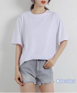 訳あり カットソー 半袖 ブラック 着痩せ トップス カラフル T-shirt ホワイト オーバーサイズ レディース 夏 定番 大きいサイズTシャツ 春 激やセール中