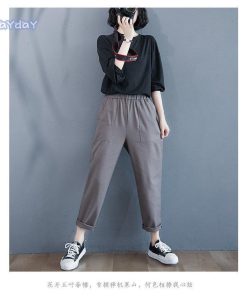 パンツ 綿麻パンツ サルエルパンツ テーパードパンツ ボトムス レディース カジュアル ポケット付き ゆったり コットン リネン 綿麻 大きいサイズ 綿 麻 コーデ