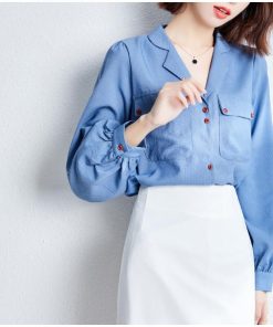 シャツ ブラウス 40代 レディース 春秋 Vネック シフォン 長袖 通勤 韓国風 トップス 白 着痩せ オフィス きれいめ 大人 オシャレ ゆったり 50代 30代