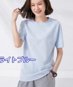 Tシャツ レディース トップス 春夏 40代 新作 半袖Tシャツ おしゃれ 韓国風 大きいサイズ きれいめ カジュアル 大人 ゆったり 20代 白 シンプル 30代 黒