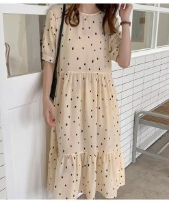 ワンピース レディース 40代 シフォンワンピース 春 夏 プリーツ マキシワンピース 花柄 フレアスカート ドット柄 オシャレ ドレス 50代 30代 お出かけ 大人