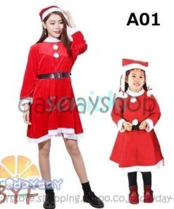 クリスマス 衣装 サンタクロース コスプレ 親子 カップル 子供用 大人用 仮装 忘年会 パーティードレス 男女 おしゃれ コスチューム 安い 可愛