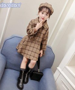 韓国子供服 キッズセットアップ 子とも3点セット 秋冬 女の子 可愛い ベレー帽 帽子贈り おしゃれ チェックセット 子とも服 結婚式 入学式 2色 卒園式