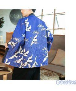 羽織 男性用 メンズ 浴衣風 甚平 着物 はおり アウター 刺繍 復古 和式 涼しい 夏服 カジュアル 夏 花火大会