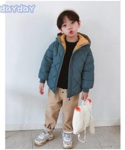 中綿ジャケット 韓国子供服 キッズ コート 男の子 女の子 秋冬 中綿コート アウター 裏ボア ジャンパーコート 防寒 100-140cm ジュニア こども 子ども