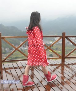 レインコート レディース ママ 防水 通学 ロング丈 登山 スポーツ カッパ 雨具 通学 軽量 レインウエア 雨具 女性用 レッド ブルー　