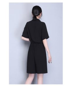 新作 半袖Tシャツ 黒 30代 UV対策 春夏 レディース パンツスタイル 20代 サロペット シャツ 綿 40代 セットアップ