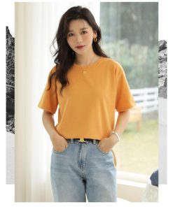 Tシャツ レディース 春夏 半袖 綿 クルーネック カットソー トップス シンプル 透けない おしゃれ シンプル コーデ UVカット きれいめ 30代 20代 40代 コットン