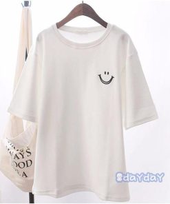 丸首 夏 可愛い ゆるTシャツ 上着 カジュアル 大きいサイズ トップス 半袖 Tシャツ 体型カバー ルームウェア 2021新作 レディース