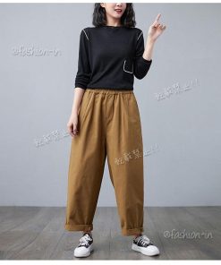 ワイドパンツ パンツ レディース 40代 秋冬 綿 ロングパンツ 韓国風 おしゃれ 20代 30代 50代 通勤 楽ちん ハイウエスト ゆったり