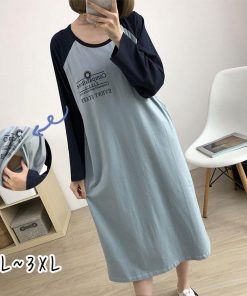 ワンピース レディース 秋冬 マタニティ服 長袖 授乳ワンピース マタニティ ワンピース ロング丈 綿 着心地 ゆったり 韓国風 産後 産前 ママ 大きいサイズ