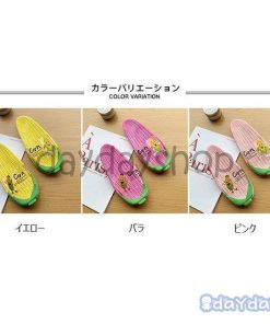 サンダル レディース ビーチサンダル サマーサンダル トウモロコシ ルームシューズ 室内靴 可愛い 夏スリッパ スリッパ ビーサン ぺったんこ