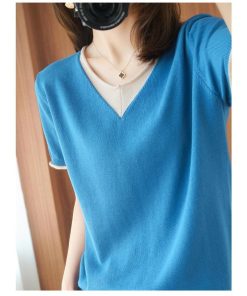 Tシャツ レディース トップス 40代 半袖 綿 春夏 新作 カットソー 新作 大きいサイズ ニット UVカット 韓国風 20代 おしゃれ 40代 かわいい 30代