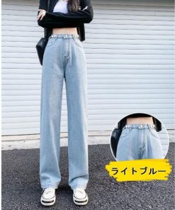 ワイドパンツ レディース ロング丈 黒スラックス スリット ラッパズボン ボトムス ハイウエスト 大きいサイズ ビジネス おしゃれ OL 通勤 着痩せ オフィス