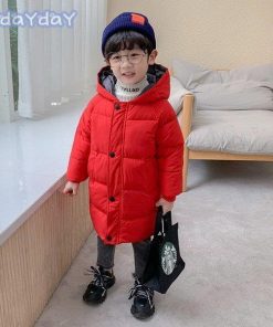 韓国子供服 中綿コート 女の子 男の子 ロングコート アウター 厚手 冬服 フード付き 通学 防寒 おしゃれ 子ども服 入学式 ジュニア キッズコート 卒園式