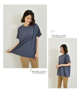 Tシャツ レディース トップス 春夏 40代 新作 半袖Tシャツ おしゃれ 韓国風 大きいサイズ きれいめ カジュアル 大人 ゆったり 白 黒 30代 20代