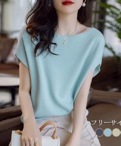 Tシャツ レディース 夏 半袖 綿 クルーネック カットソー トップス シンプル 透けない おしゃれ コーデ UVカット きれいめ 30代 40代 コットン 20代