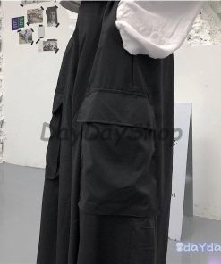 おしゃれ モード系 原宿 レディース サルエルパンツ 個性的 袴パンツ レディース メンズ ワイドパンツ スカート風 韓国 ズボン