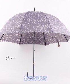 長傘 レディース 長柄 遮光 遮熱 UVカット 紫外線対策撥水加工 軽量  星柄長傘 日傘 雨傘 女性用きれいめ 晴雨兼用 可愛い