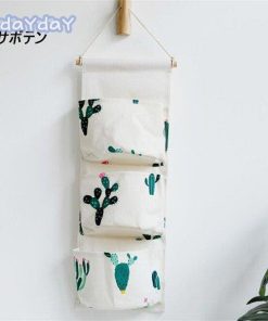 小物 収納袋 大容量 北欧風 ＜新入荷＞吊り下げ収納 水洗い可能 可愛い ウォールポケット 壁掛け式収納ポケット 取り付け簡単 7個/4個