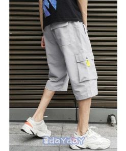 ボトムス 涼しい ショートパンツ 短パン 夏用パンツ クロップドパンツ 夏 メンズ 半ズボン 7分丈 ハーフパンツ