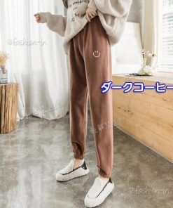 ワイドパンツ パンツ レディース 40代 秋冬 裏起毛 ロングパンツ 韓国風 おしゃれ 20代 30代 50代 ハイウエスト ゆったり 防寒 通勤 暖かい あったか