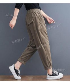 ワイドパンツ パンツ レディース 40代 秋冬 綿 ロングパンツ 韓国風 おしゃれ 20代 30代 50代 ハイウエスト 通勤 楽ちん ゆったり