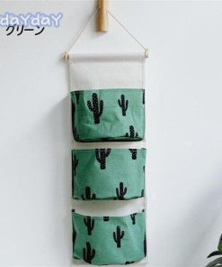 小物 収納袋 大容量 北欧風 ＜新入荷＞吊り下げ収納 水洗い可能 可愛い ウォールポケット 壁掛け式収納ポケット 取り付け簡単 7個/4個