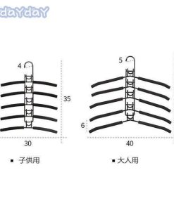 衣類ハンガー 多機能 子供用/大人用 マジックハンガー  テンレス鋼 ワードローブ用  クローゼット収納  物干しハンガー収納 有効 空間 省スペース 雑貨　