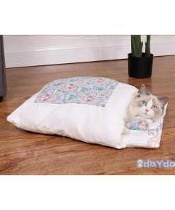 ペットベッド ふわふわ ソフト 猫グッズ ペットハウス 大きい キャットハウス 寝袋 かわいい ふとん 猫ベッド クッション ペット布団 Pet 可愛い