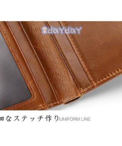 二つ折り財布 メンズ財布 縦型 軽量 財布 本革 牛革 さいふ サイフ メンズ　レディース 大容量 RFID スキミング防止 シンプル 紳士 彼氏 女性 父 男性