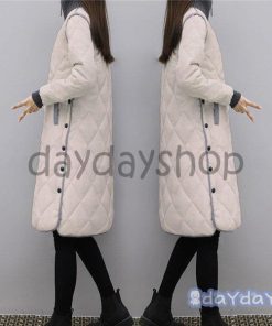 ダウンコート ロング丈 コート ダウン 中綿 冬服 ジャケット レディース 立襟 アウター 暖かい 防風 オシャレ 大きいサイズ 防寒 軽量