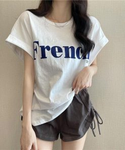 Tシャツ レディース 夏 綿 半袖 カットソー カジュアル ゆったり おしゃれ 可愛い 大きいサイズ シンプル インナー コットン 涼しい ひんやり クルーネック