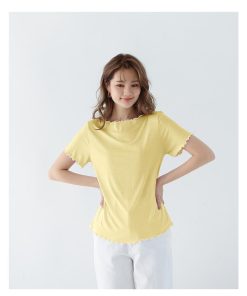 Tシャツ レディース トップス 40代 半袖 綿 春夏 カットソー 新作 大きいサイズ シンプル UVカット 韓国風 20代 おしゃれ 30代 かわいい 40代