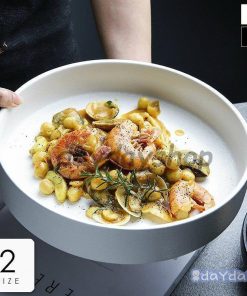 深皿 プレゼント ラウンド キッチン雑貨 ギフト ディナープレート プレート 無地 メインプレート 食器 カトラリー お皿 丸皿