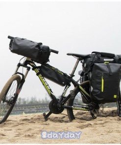 3in1 自転車用 パニアバッグ 20L キャリアバッグ サイクルバッグ 大容量 収納 撥水 サイドバッグ 多機能 ロードバイク パニエ リアサイドバッグ リアバッグ