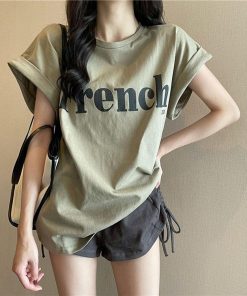 Tシャツ レディース 夏 綿 半袖 カットソー カジュアル ゆったり おしゃれ 可愛い 大きいサイズ シンプル インナー コットン 涼しい ひんやり クルーネック