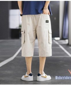 ボトムス ショートパンツ 大きいサイズ 夏ズボン 涼しい ハーフパンツ 七分ズボン 無地 ショーツ 七分パンメンズ