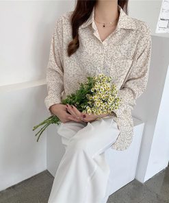 ブラウス レディース 40代 秋 新作 ブラウス Vネック シャツ 花柄 シャツ おしゃれ ブラウス 上品 ゆったり 可愛い 50代 30代 大人