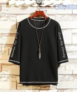 トップス 夏 メンズ 大きいサイズ 5色 春夏 メンズファッション 7分袖  ゆったりTシャツ メンズTシャツ 七分袖Tシャツ 新品