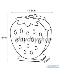 カトラリースタンド スプーン 日用雑貨 見せる収納 フォーク キッチン雑貨 ピンク 箸 キッチン用品 ストロベリー イチゴ キュート