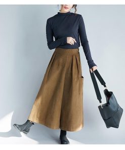 ワイドパンツ パンツ レディース 40代 秋冬 ボトムス ロングパンツ 韓国風 おしゃれ 20代 30代 50代 ハイウエスト ゆったり あったか 楽ちん