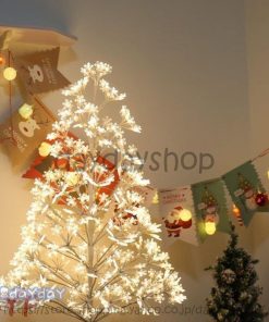 クリスマスツリー イルミネーションツリー 60cm 北欧 おしゃれ LED 暖か白い 84球 インテリア 木 枝 ハロウィン クリスマス オブジェ 電飾ツリー