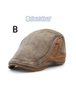 アウトドア　カジュアル　サイズ56-60cm  ベレー帽　メンズキャップ 　可調整　ゴルフ 夏   ハンチング 帽子　春 秋　メンズ