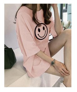 Tシャツ レディース トップス 40代 半袖 綿 白 ニット 春夏 カットソー 新作 大きいサイズ 丸首 UVカット 韓国風 20代 おしゃれ 30代 40代 かわいい